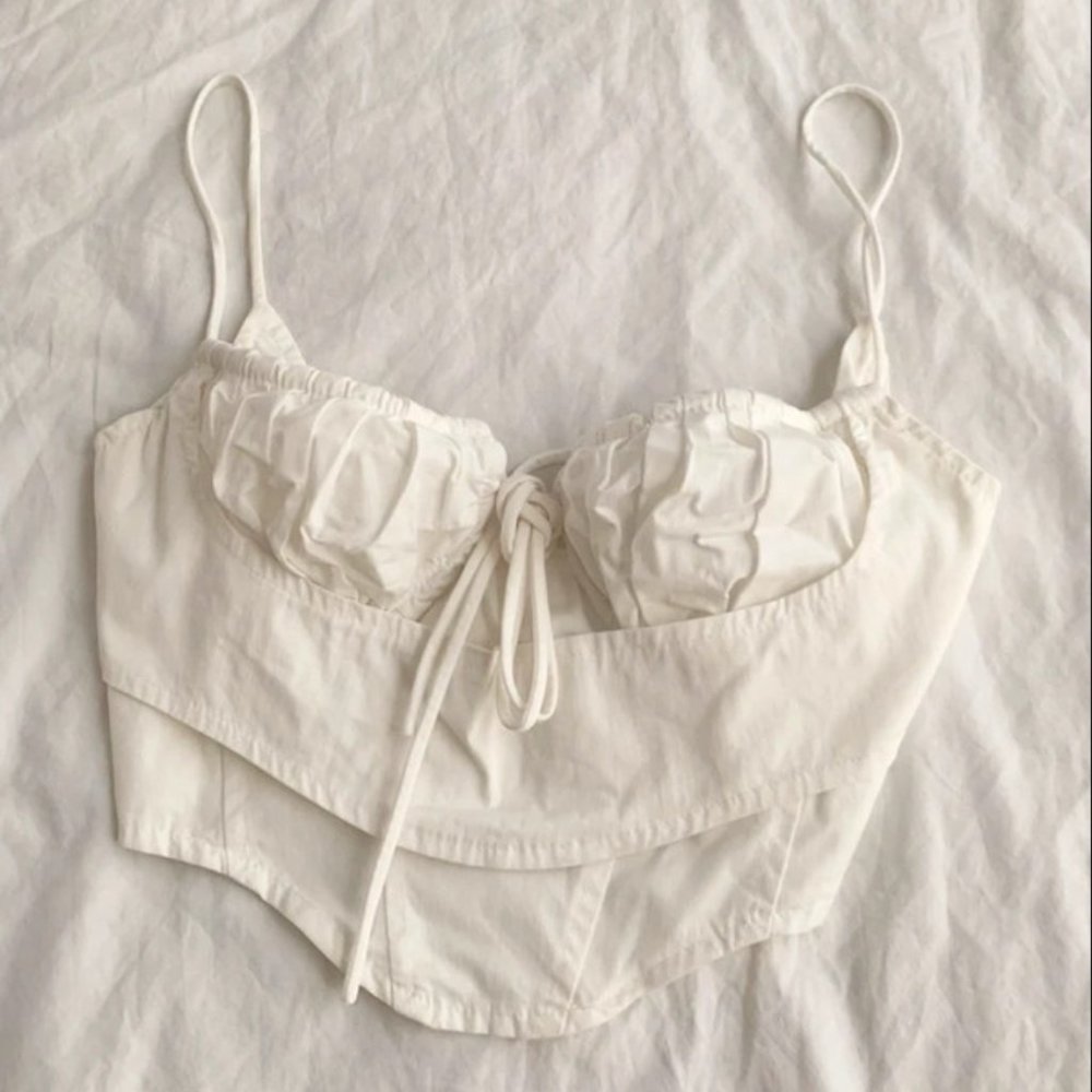 Princess Polly - Corset White Top